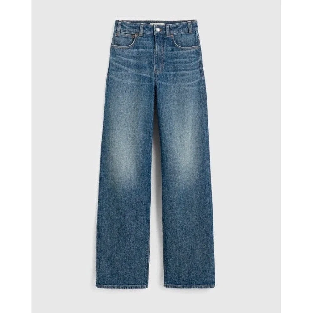 Madewell NWT Tall Curvy Perfect Vintage Wide Leg Jeans Harvey Wash 30T Tall
